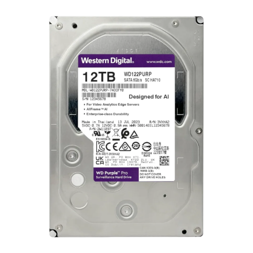 HDD-12TO-PURPLE-WESTERN DIGITAL-Disques durs-SECURACHAT
