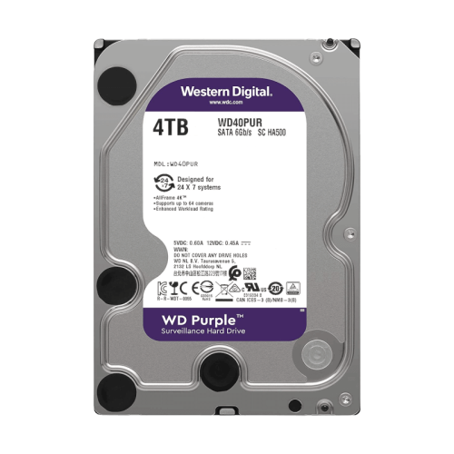 HDD-4TO-PURPLE-WESTERN DIGITAL-Disques durs-SECURACHAT